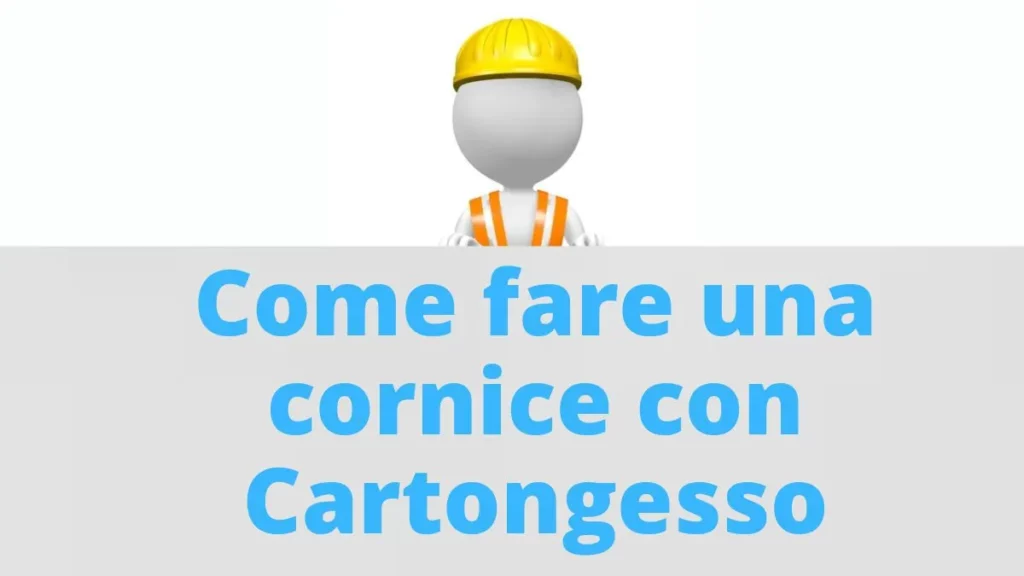 come fare una cornice con cartongesso