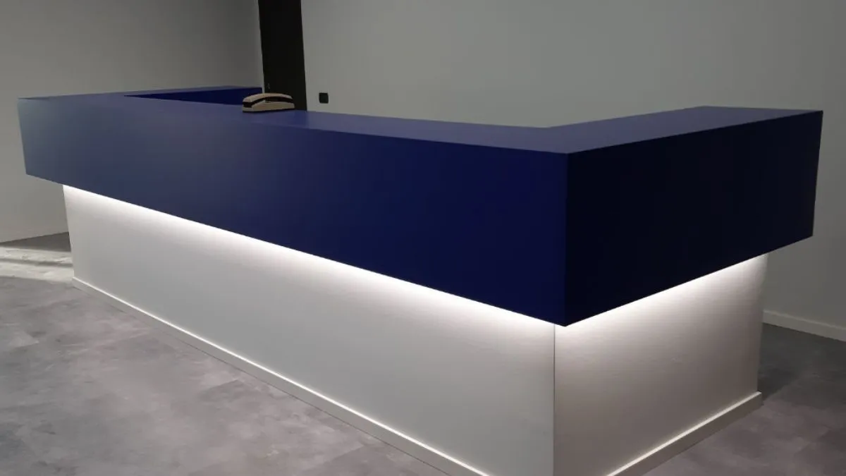 come fare desk con cartongesso