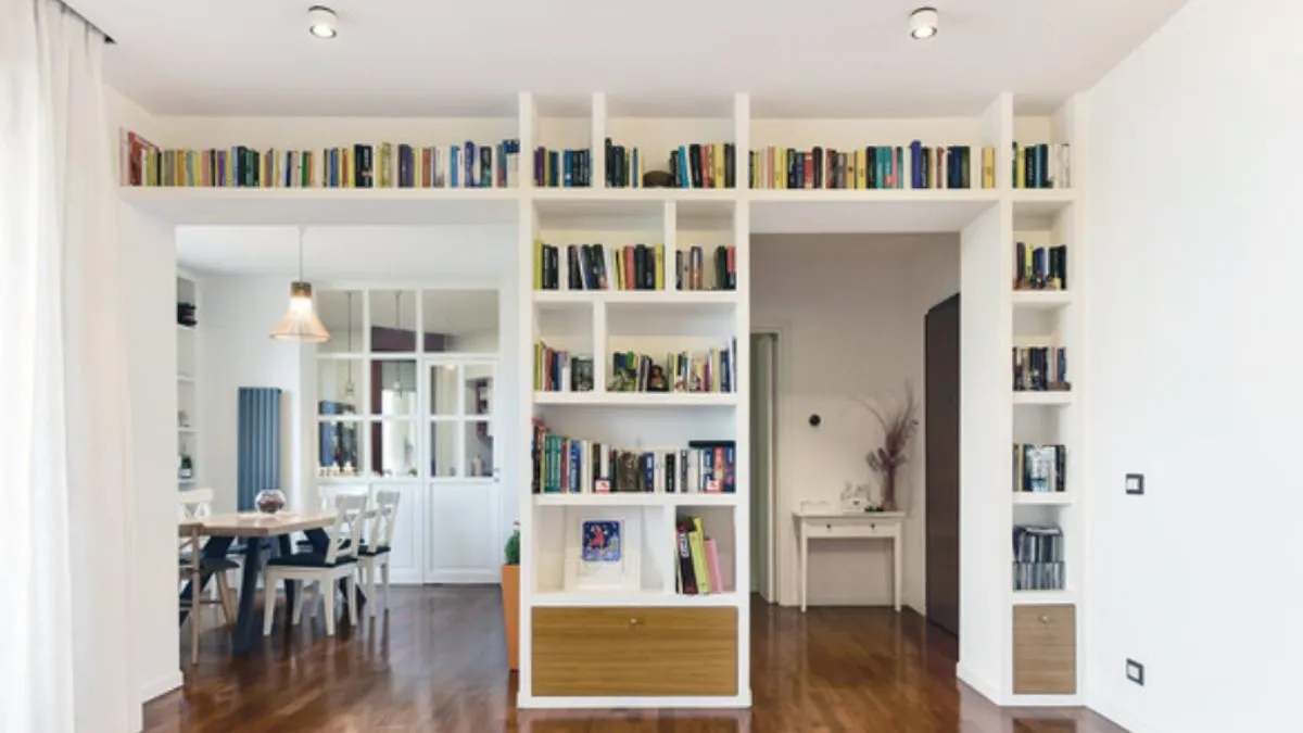 come fare libreria in cartongesso